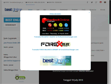 Tablet Screenshot of bestonlinechanger.com